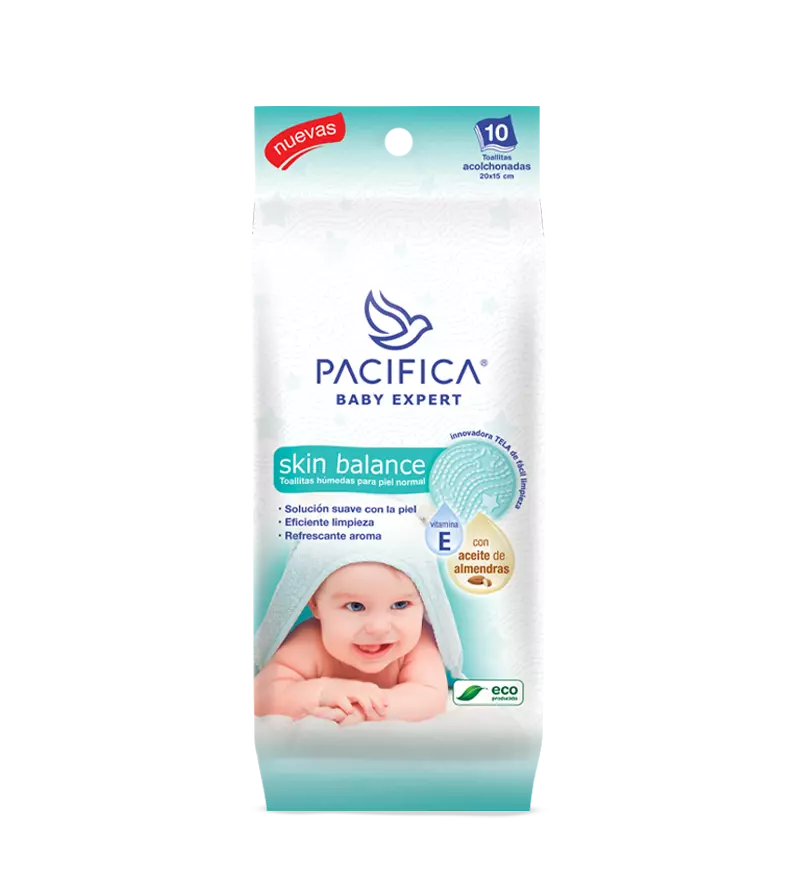 Toallitas Húmedas New Baby Care 50's Pacifica – Farmacia Sanorim